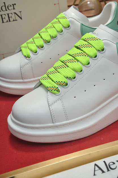 ALEXANDER MCQUEEN RETRO AZZURRO CON LACCI VERDI