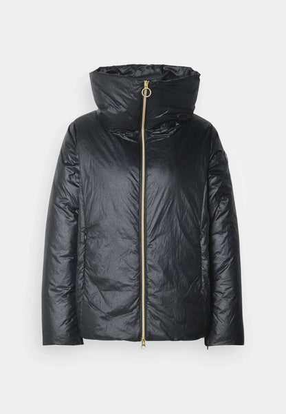 COLMAR DONNA NERO CORTO ZIP ORO