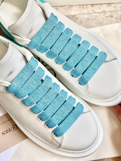 ALEXANDER MCQUEEN BIANCHE E TURCHESE