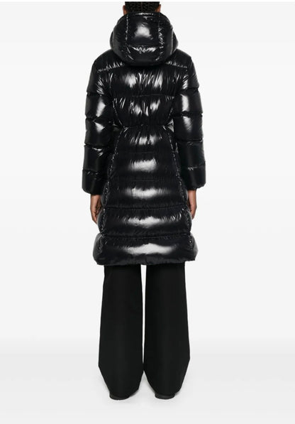 GUBBINO MONCLER DONNA NERO LUNGO