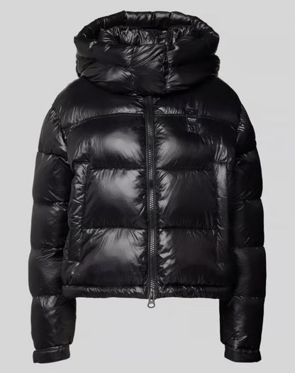 GIUBBINO BLAUER DONNA BOMBER CORTO NERO