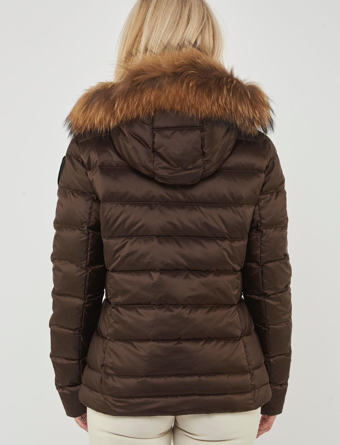 GIUBBINO BLAUER MARRONE CORTO DONNA PELLICCIA