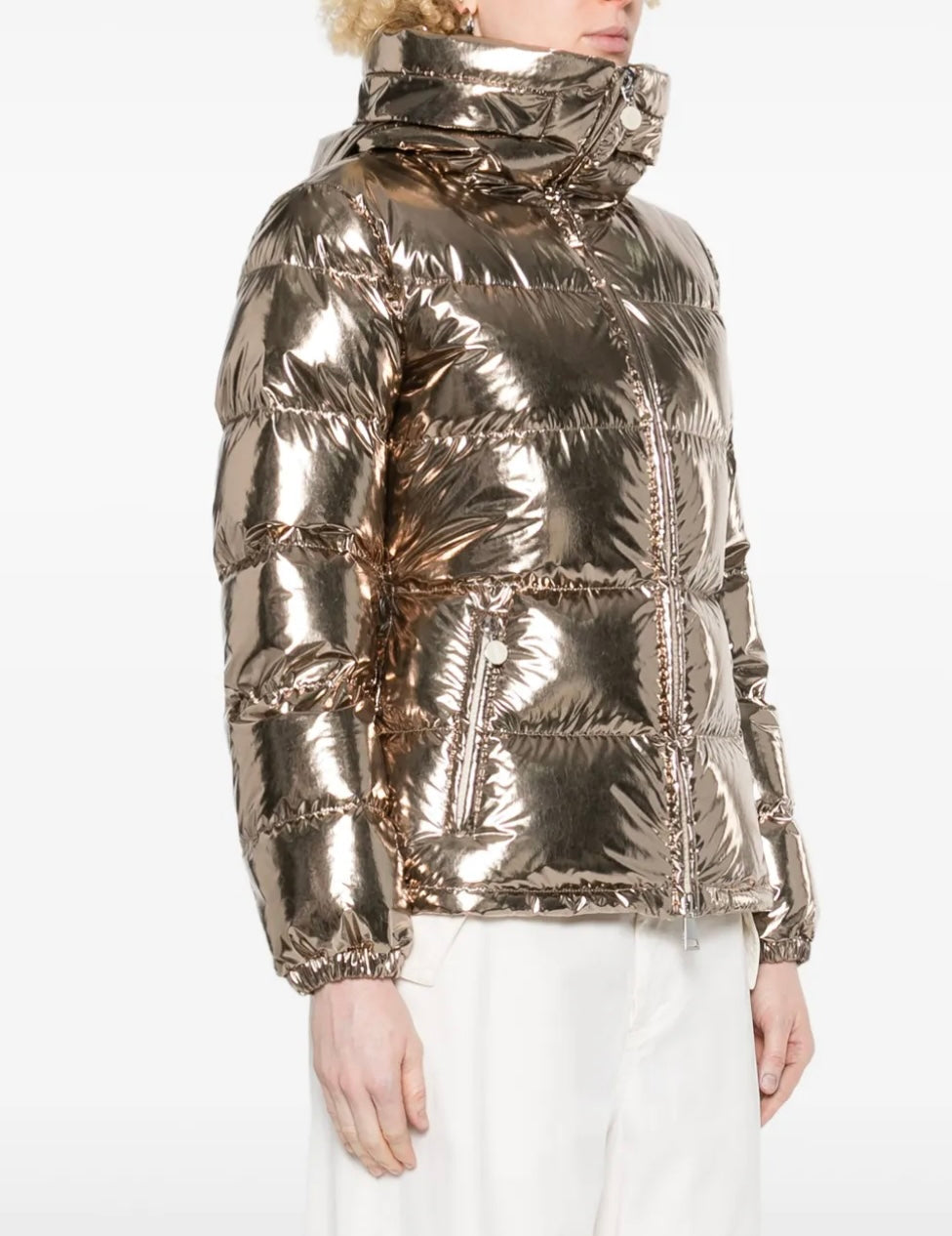 GUBBINO MONCLER DONNA ORO