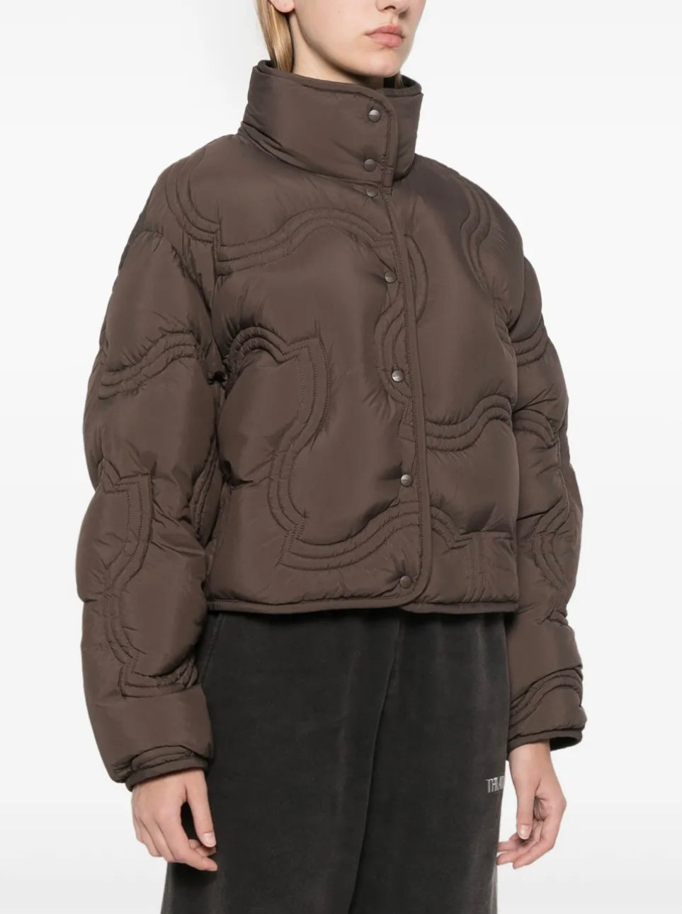 GUBBINO MONCLER DONNA MARRONE