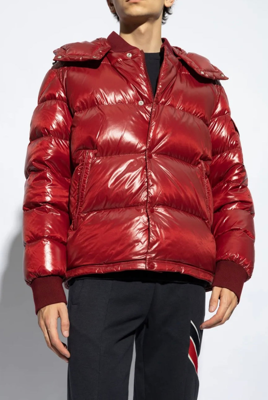 GIUBBINO MONCLER UOMO ROSSO
