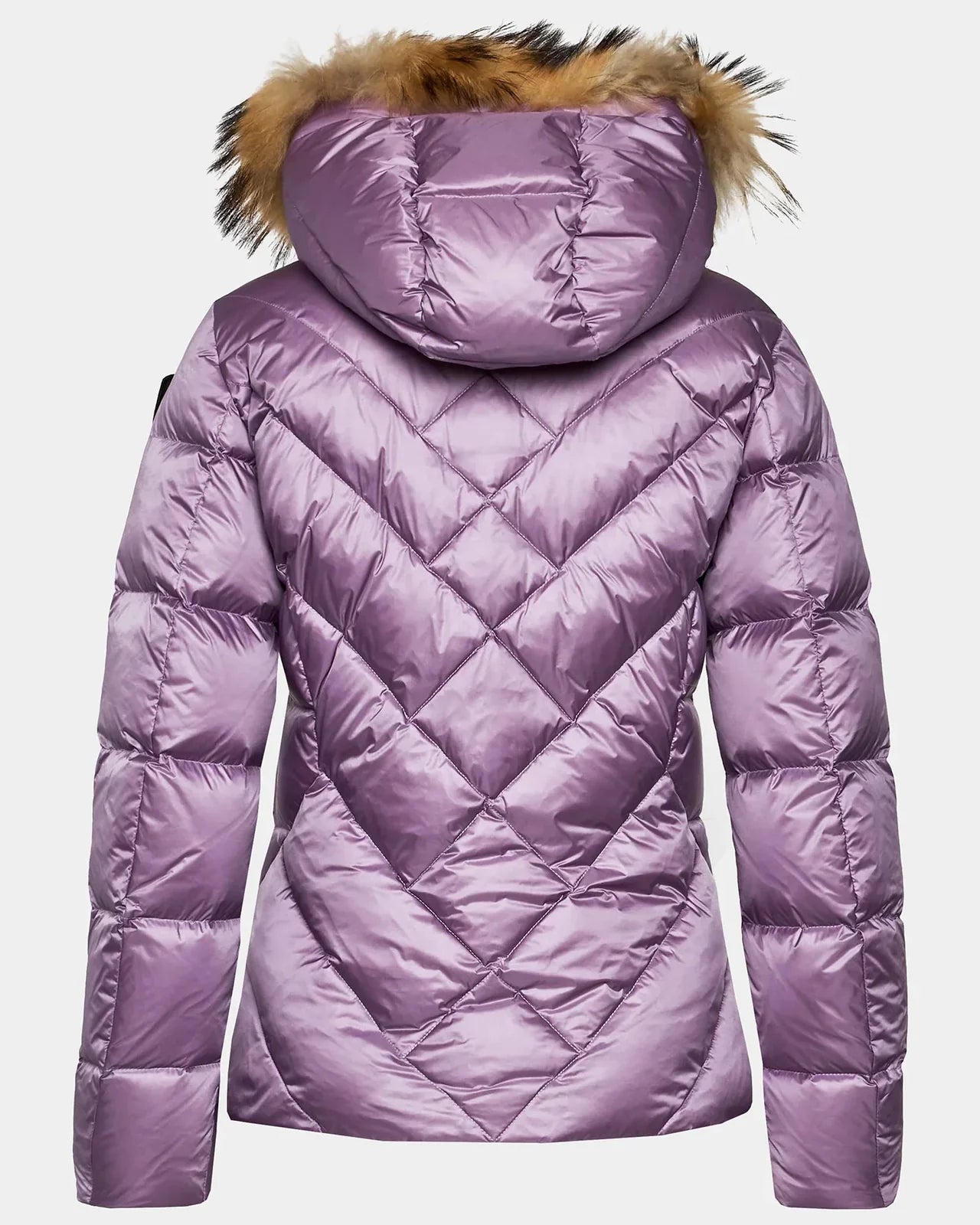 GIUBBINO BLAUER CORTO  DONNA VIOLA PELLICCIA