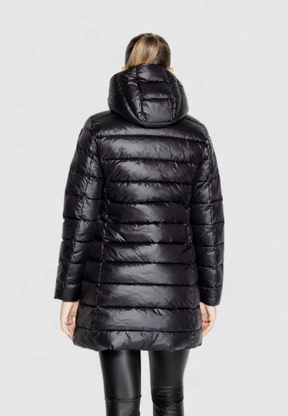 GIUBBINO BLAUER LUNGO DONNA NERO LUCIDO