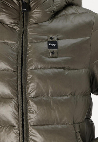 GIUBBINO BLAUER LUNGO DONNA VERDE SCURO