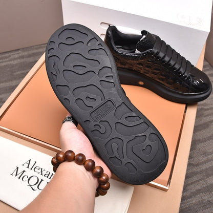 ALEXANDER MCQUEEN NERE IN PELLE